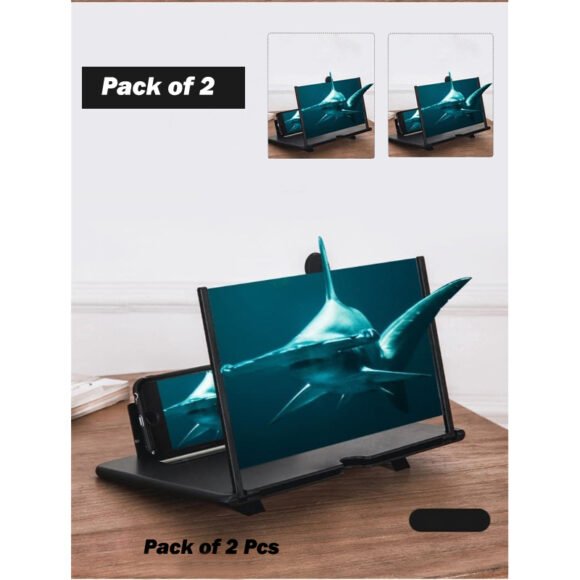 Mobile 3D Screen Magnifier Pack Of 2 - Image 2